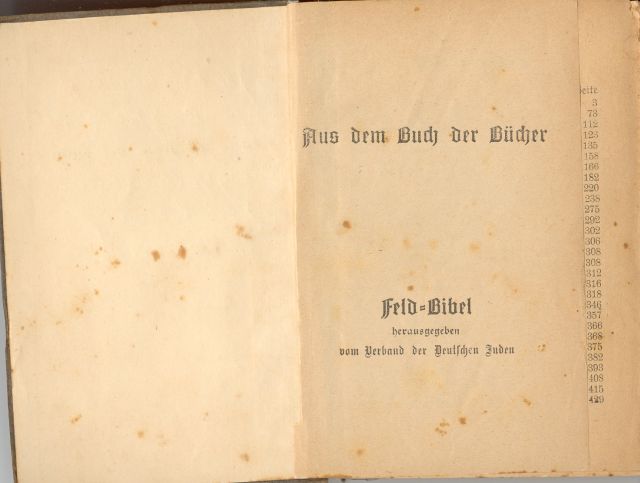 Feldbibel 1914