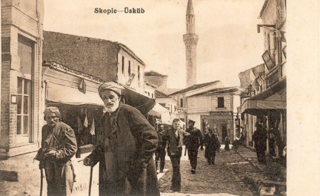 Muslime in Skopje Üsküp ca 1915