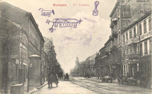 Warschau Judenviertel 1915